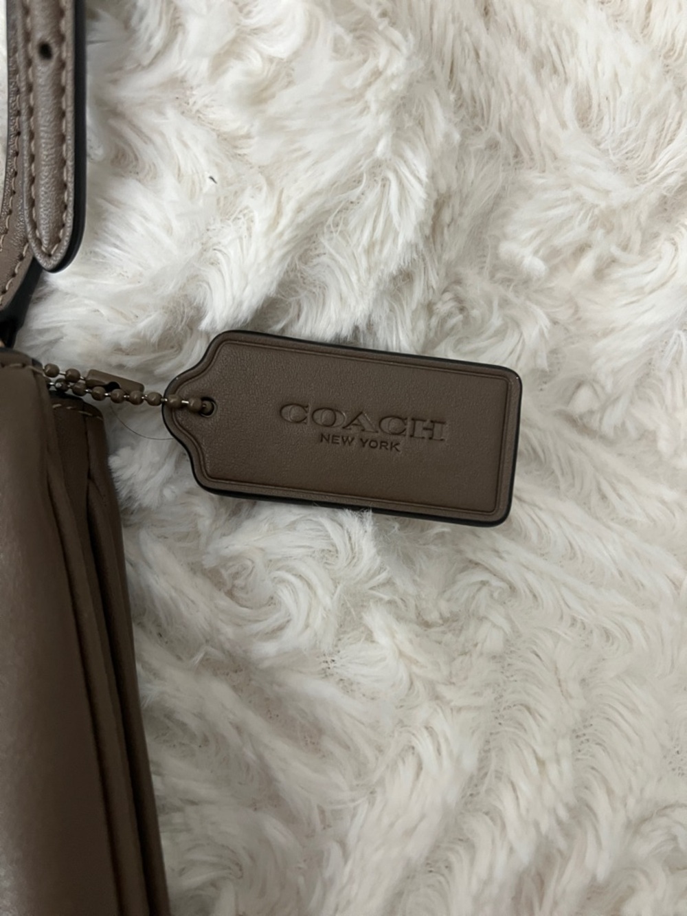 Coach Penelope Chocolate Brown Leather Shoulder Bag - Picture 5 of 8